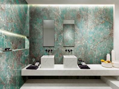 Amazonite Bathroom