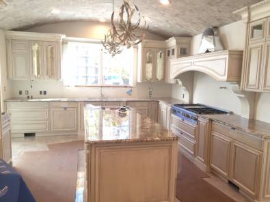 Beautiful Granite countertop island