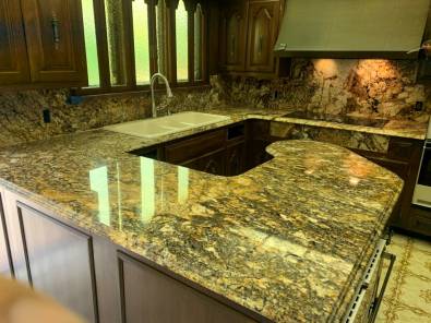 Dark Granite Countertop