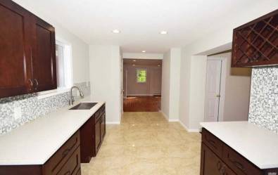 Pure White Quartz Kitchen